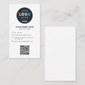 Markenlogo Geschäft Visitenkarte (Vorne/Hinten)
