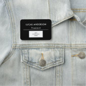 Markenname für Plastikkarten - Logo für Magnetic o Namensschild (Beispiel)