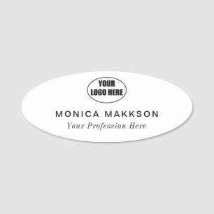 Markenname für Plastikkarten - Logo für Magnetic o Namensschild