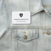 Markenname für Plastikkarten - Logo für Magnetic o Namensschild (Beispiel)