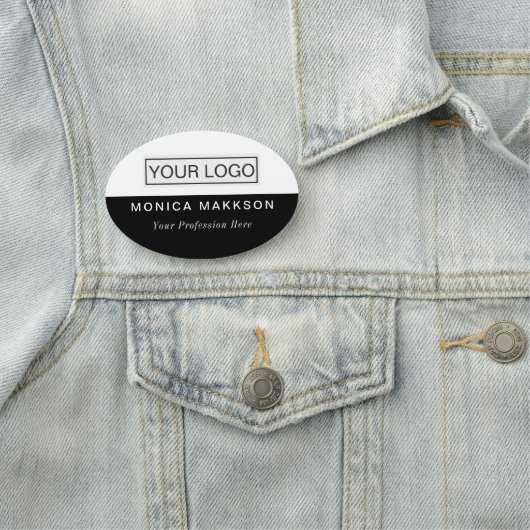 Markenname für Plastikkarten - Logo für Magnetic o Namensschild (Beispiel)