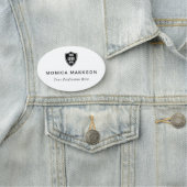 Markenname für Plastikkarten - Logo für Magnetic o Namensschild (Beispiel)