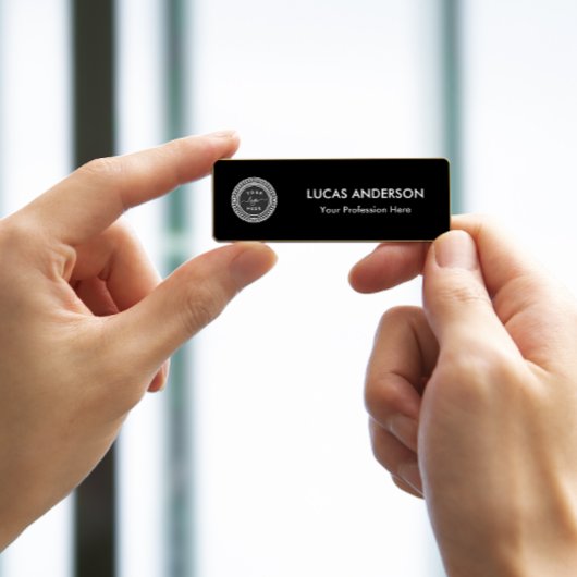 Markenname für Plastikkarten - Logo für Magnetic o Namensschild