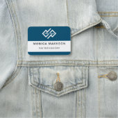 Markenname für Plastikkarten - Logo für Magnetic o Namensschild (Beispiel)