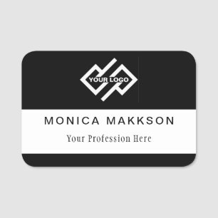 Markenname für Plastikkarten - Logo für Magnetic o Namensschild