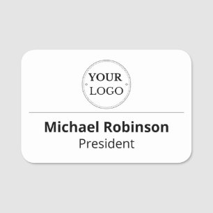 Markenname für Plastikkarten - Logo für Magnetic o Namensschild