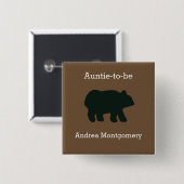 Markenname für Rustikale Bären Button (Vorne & Hinten)