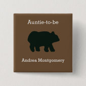 Markenname für Rustikale Bären Button (Vorderseite)