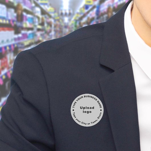 Markenname Grau rund um die Struktur Namensschild