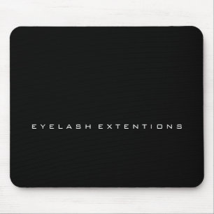 Markenname Minimal Black White Company Mousepad