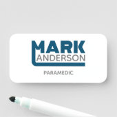 Markenname Namensschild (Beispiel)