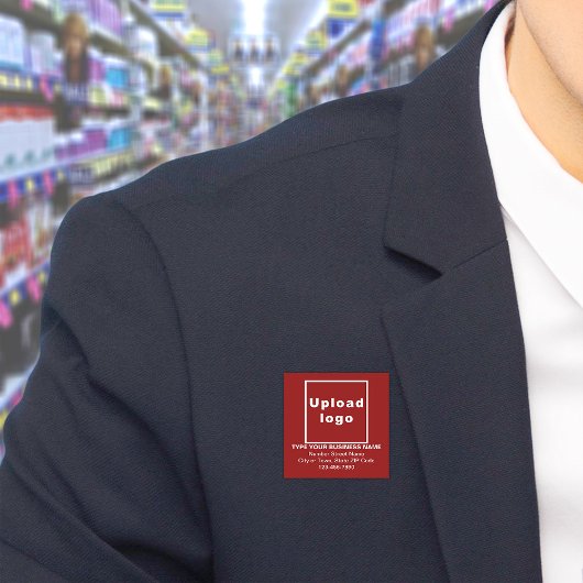 Markenname Roter Platz Namensschild