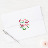 Markenname Runder Aufkleber (Umschlag)