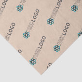 Markenverpackung mit eigenem Firmenlogo Seidenpapier (Detail)