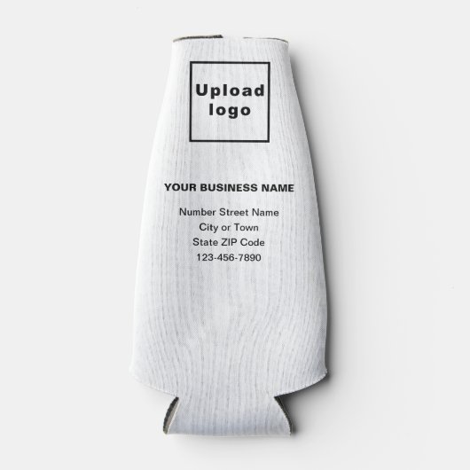 Markenweißflasche Cooler Flaschenkühler (Vorderseite)