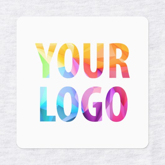 Markenwerbung für kundenspezifische Firmenlogos Etiketten (Design 1)