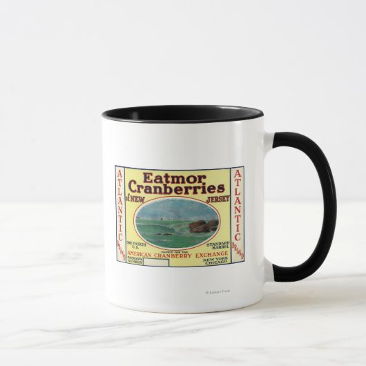 Markenzeichen "Atlantic Eatmor Cranberries" Tasse (Rechts)