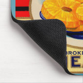 Markenzeichen Dinette pineaple aus den 30er Jahren Mousepad (Ecke)