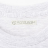 Markenzeichen für Firmennamen Kleidung Etiketten (Befestigt)