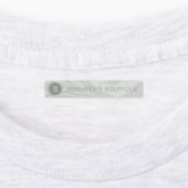 Markenzeichen für Firmennamen Kleidung Etiketten (Befestigt)