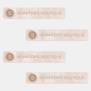 Markenzeichen für Firmennamen Kleidung Etiketten