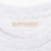 Markenzeichen für Firmennamen Kleidung Etiketten (Befestigt)