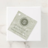 Markenzeichen für Firmennamen Kleidung Geschenkanhänger (Beispiel)