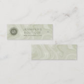 Markenzeichen für Firmennamen Kleidung Telefonnummerkarte (Vorne/Hinten)