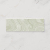 Markenzeichen für Firmennamen Kleidung Telefonnummerkarte (Rückseite)