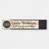 Markenzeichen für Ihr Logo - Markenzeichen Türschild (Vorderseite )