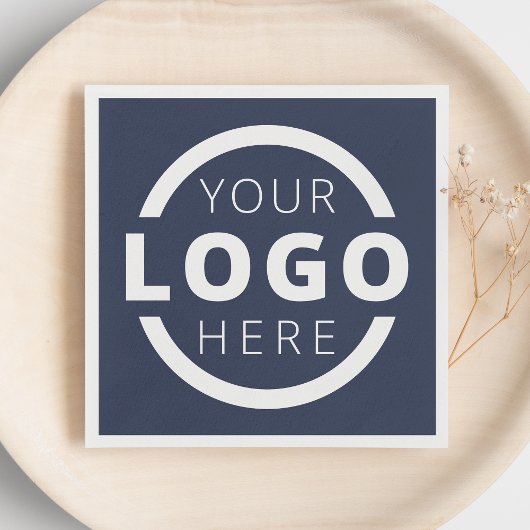 Markenzeichen für kundenspezifische Firmenwerbung Serviette