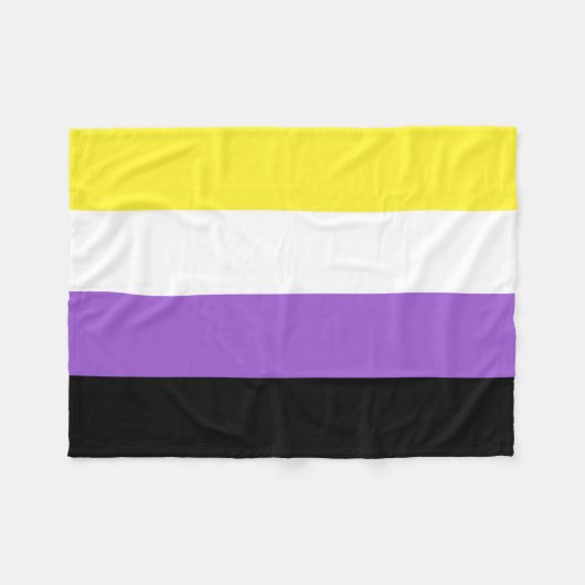 Markenzeichen für nicht-binäre Prix Fleecedecke (Vorderseite (Horizontal))