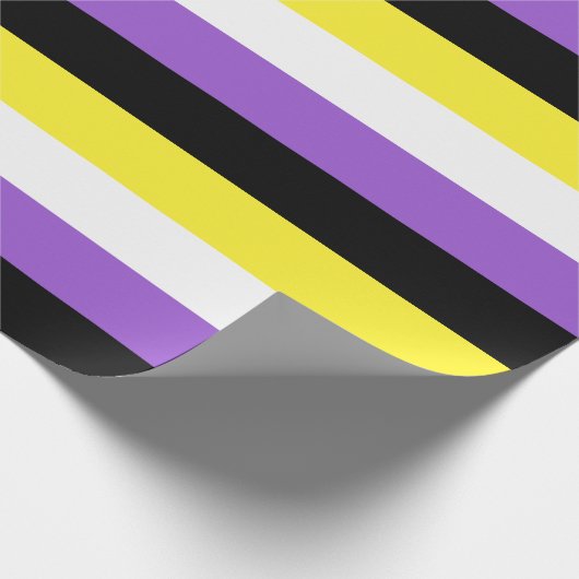 Markenzeichen für nicht-binäre Prix Geschenkpapier (Ecke)