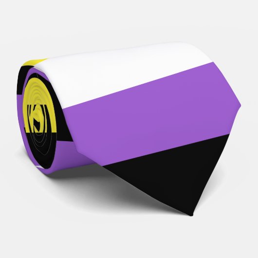 Markenzeichen für nicht-binäre Prix Krawatte (Gerollt)