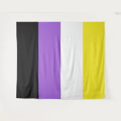 Markenzeichen für nicht-binäre Prix Wandteppich (Vorderseite (Horizontal))