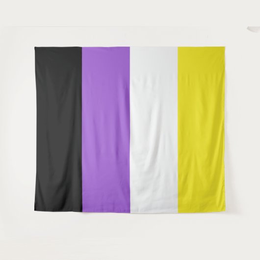 Markenzeichen für nicht-binäre Prix Wandteppich (Vorderseite (Horizontal))