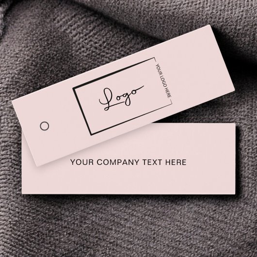 Markenzeichen für rosa Business-Logos