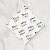 Markenzeichen für Unternehmen Geschenkanhänger (Rückseite)