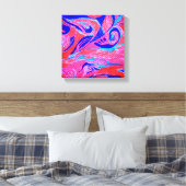 Marker auf Leinwand (Insitu (Schlafzimmer))