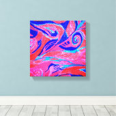 Marker auf Leinwand (Insitu (Holzboden))