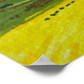 Marker Landscape Painting Poster (Ecke)