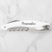 Marker-Schraubenflaschenöffner für Bocci-Liebhaber Kellnermesser (Rückseite)