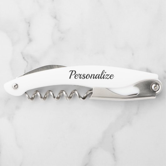 Marker-Schraubenflaschenöffner für Bocci-Liebhaber Kellnermesser (Rückseite)