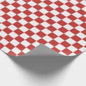 Markerrot Geschenkpapier (Ecke)