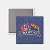 Markestad-Erbe Magnet (Vorderseite/Rückseite)