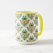 Market Damask Tasse (VorderseiteRechts)