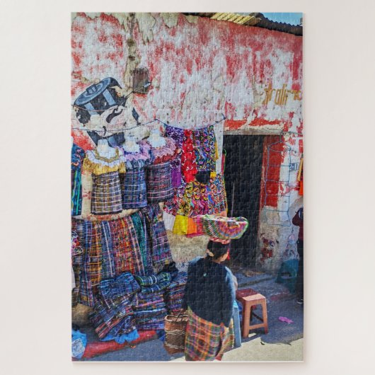 Market Entrance Scene Puzzle (Vertikal)