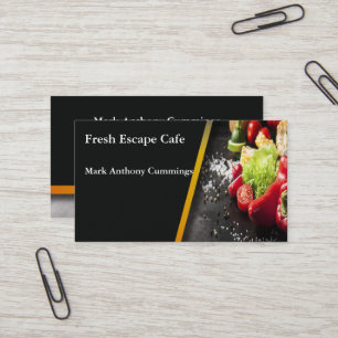 Market Fresh Café Visitenkarte