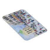 Market Jew Street Penzance Magnet (Rechte Seite)