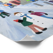 Market Jew Street Penzance Poster (Ecke)